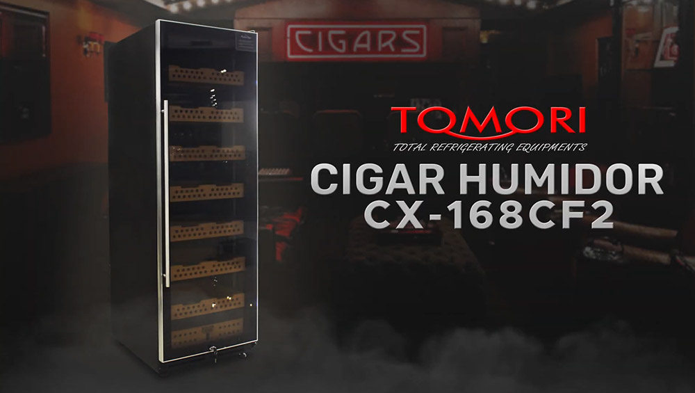Alat Penyimpanan Cigar/Cerutu Tomori CX-168CF2